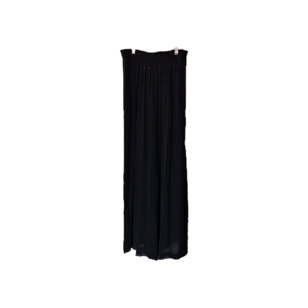 Laundry By Shelli Segal Size 6 Women's Sheer Loose Fit Wide Legged Light Pants